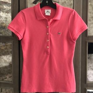 Lacoste Slim Fit Cotton Polo Size 36 (S)